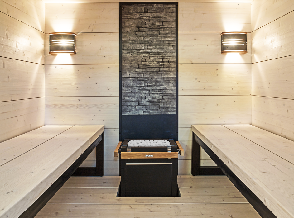 Harvia AC4000 Decorative White Sauna Heater Stones, Rounded, 5-10cm - image 2