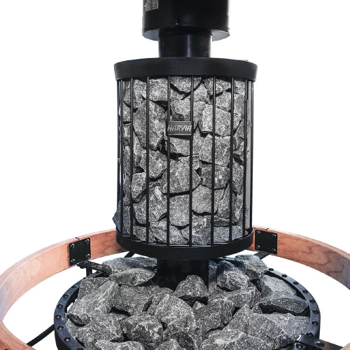 Harvia Legend 150 BK WH Pkg Wood-Burning Sauna Stove Package, 16kW - image 7