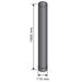 Harvia WZ115100 Sauna Stove Smoke Pipe, 1m x 115mm - image 3