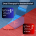 Icebound Essentials Frost Fit Ankle Ice Sleeve — in-use view