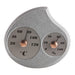 Hukka Maininki Sauna Celsius Thermometer & Hygrometer, Droplet