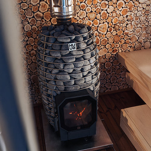 HUUM HIVE Flow Mini LS Pkg Wood-Burning Sauna Stove Package w/ - image 9
