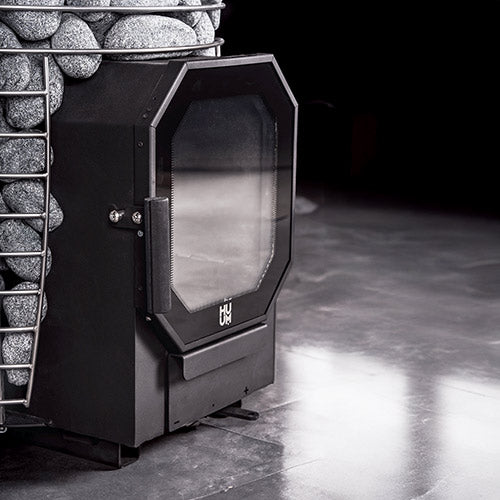 HUUM HIVE Flow Wood-Burning Sauna Stove, 9.8kW - image 4