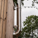 HUUM Thru-Wall Backside Connection Chimney Sauna Wood Stove Chimney - image 2