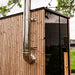 HUUM Thru-Wall Backside Connection Chimney Sauna Wood Stove Chimney - image 4