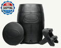 Ice Barrel Cold Therapy Training Tool Black Hot & Therapies