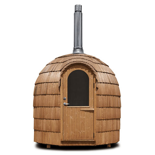 Iglucraft Single Iglusauna Wood-Fired Fully Assembled, Outdoor Sauna