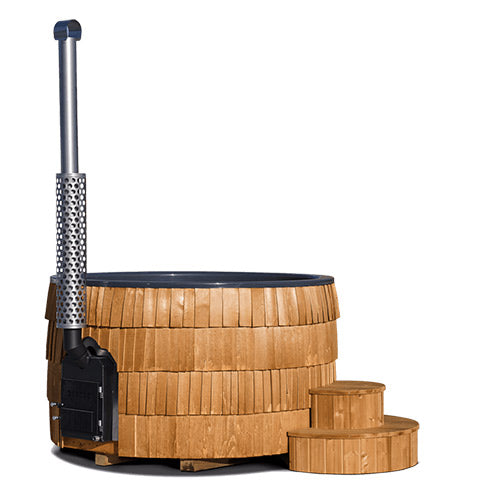 Iglucraft Wood-Burning Hot Tub Wood-Fired Hot Tub, Fully Assembled - image 2