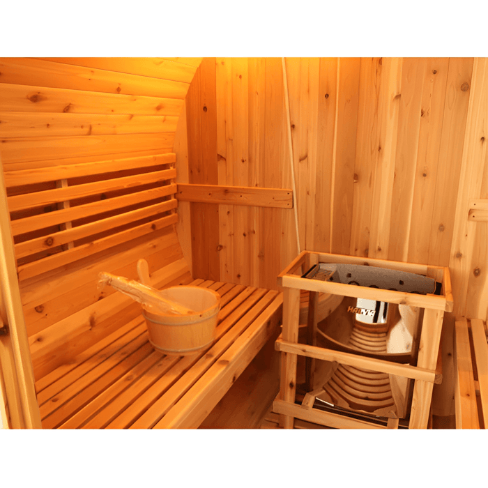 Sunray Aurora 2-4 Person Barrel Sauna - 300SH — close-up feature