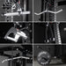 XMARK Commercial Power Rack Cable Machine, 440 lbs Total Stack Weight — in use demonstration