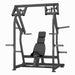 Muscle D Fitness Excel Iso-Lateral Shoulder Press - Muscle D Fitness - Plate Load Military Press - Gas Shock A... — front view