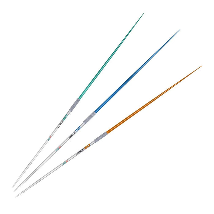Gill Athletics OTE Apex Series 800g Javelin – 70 Meter (2870H) — game-ready setup