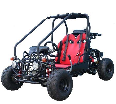 Tao Motor GK110 Youth Go Kart- ages 6 to 10, with reverse, high back seats, Electric Start, With Reverse
