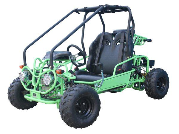 Tao Motor GK110 Youth Go Kart- ages 6 to 10, with reverse, high back seats, Electric Start, With Reverse