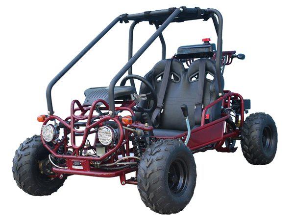 Tao Motor GK110 Youth Go Kart- ages 6 to 10, with reverse, high back seats, Electric Start, With Reverse
