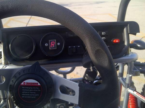 Tao Motor GK110 Youth Go Kart- ages 6 to 10, with reverse, high back seats, Electric Start, With Reverse