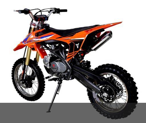 Tao Motor ULTRA-PRO DB27 Deluxe Dirt/Pit Bike, 4 speed manual trans, 35-inch Seat Height Kick Start, Manual Trans. CA Legal