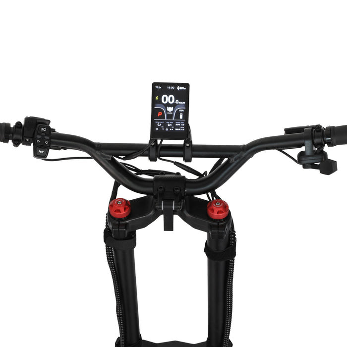 Kaabo GTR MAX TFT display and Kaabo accelerator with waterproof IPX7 rating