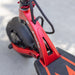 Close-up of Kaabo Mantis 10 Lite electric scooter aluminum frame and deck design with reinforced stem