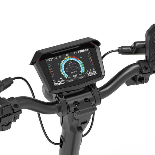 Kaabo USA Electric Scooter Kaabo Mantis X Plus Warrior X Plus Warrior X Max 4-Inch KM03 Display — side profile