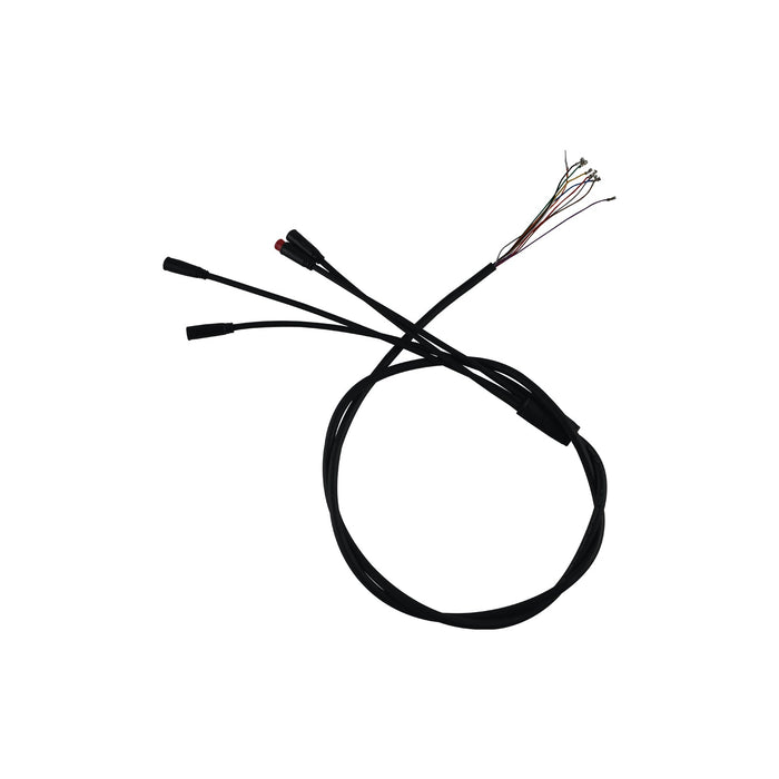 Kaabo USA Electric Scooter Kaabo Mantis X Plus E-Scooter Display Cable (10-Pin, 1 to 4) — side profile
