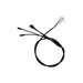 Kaabo USA Electric Scooter Kaabo Mantis X Plus E-Scooter Display Cable (10-Pin, 1 to 4) — side profile