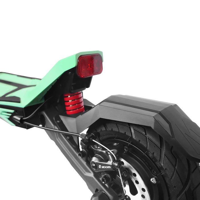 LED lights and turn signals on Kaabo Urban e-scooter
