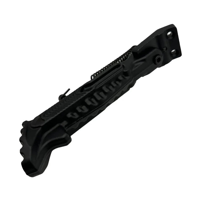 Kaabo USA Electric Scooter Kaabo Warrior X Electric Scooter Kickstand — front with headlight