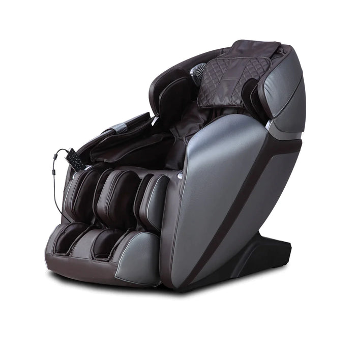 Kahuna Full-Body L-Track Spot Target Voice Recognition Fully Assembled Massage Chair - Lm-7000 Brown