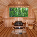 Harvia KIP80B 8kW Electric Sauna Heater with Built-In Controls — close-up feature