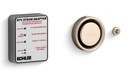 Kohler K-5548-K1 Invigoration Series Digital Steam Adapter Kit - image 8