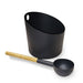 KOLO Sauna Set 4 Sauna Bucket and Ladle Set, Bamboo/Aluminum, 1.3 Gal