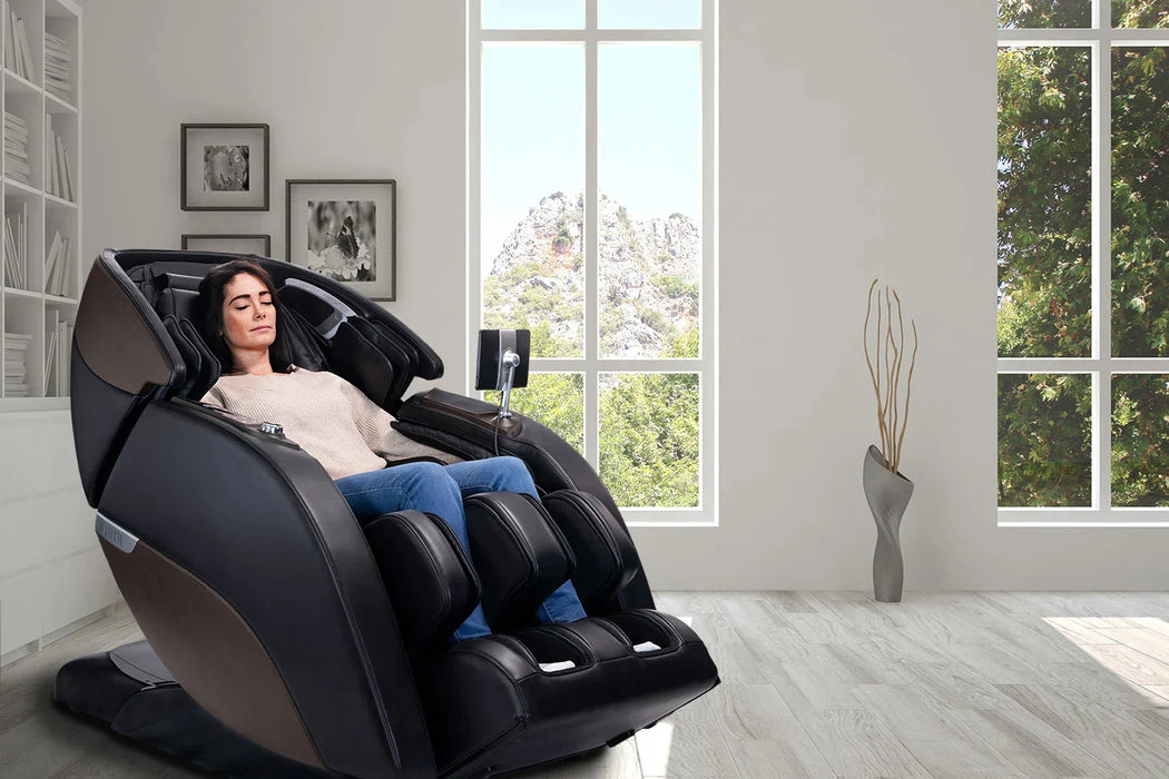 Kyota Nokori M980 Syner Massage Chair — specifications diagram - Certified Pre-Owned