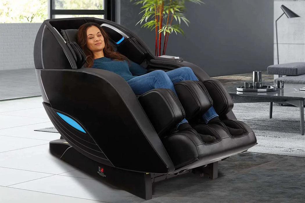 Kyota Yutaka M898 4D Massage Chair — specifications diagram - Certified Pre-Owned