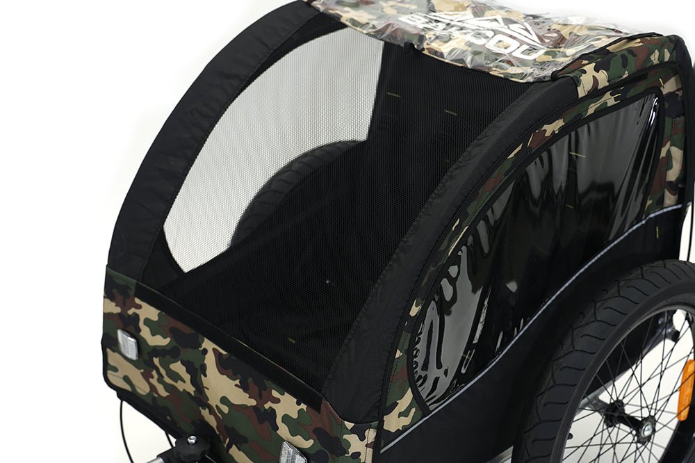 Bakcou Little Cub Hauler kids bike trailer and stroller, image 13 of 23