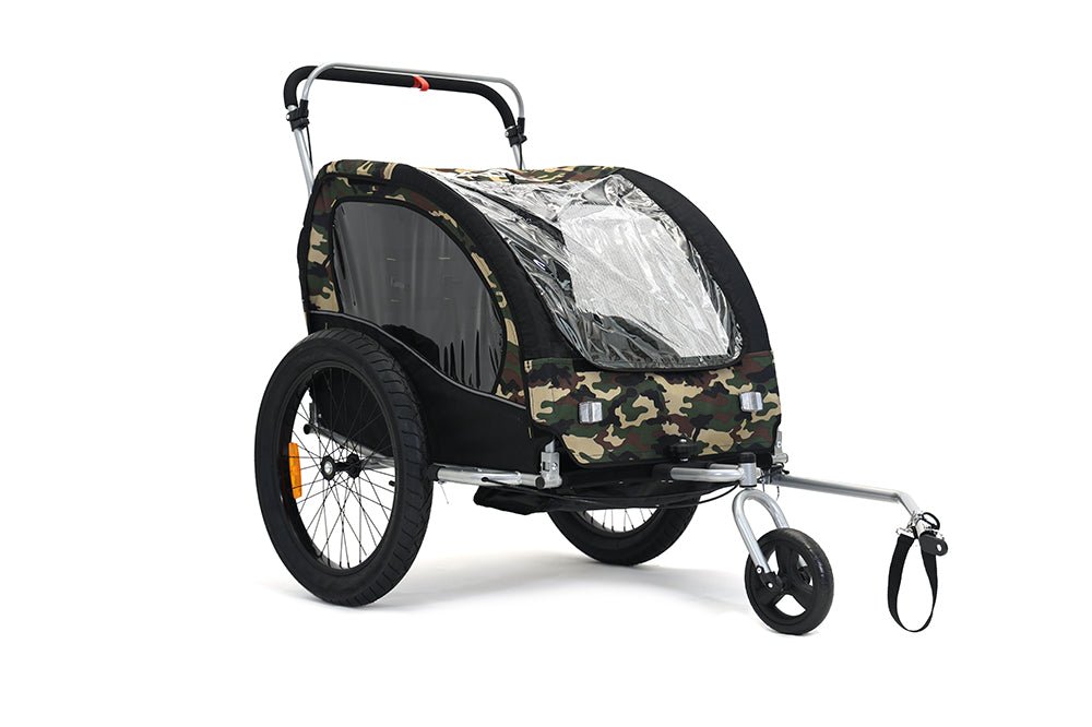 Bakcou Little Cub Hauler kids bike trailer and stroller, image 2 of 23