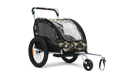 Bakcou Little Cub Hauler kids bike trailer and stroller, image 2 of 23