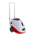 Lobster Elite Three with hopper inverted to cover the machine for storage