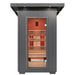 SunRay Logan 2-Person Outdoor Infrared Sauna 200D6 — interior bench layout