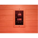 SunRay Logan 2-Person Outdoor Infrared Sauna 200D6 — rear panel