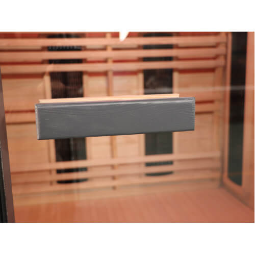 SunRay Logan 2-Person Outdoor Infrared Sauna 200D6 — close-up feature