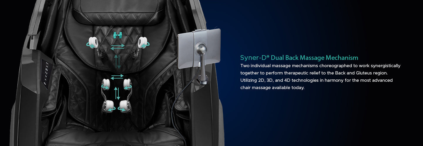 Infinity Imperial Syner-D J-Track Massage Mechanism - Certified Pre-Owned
