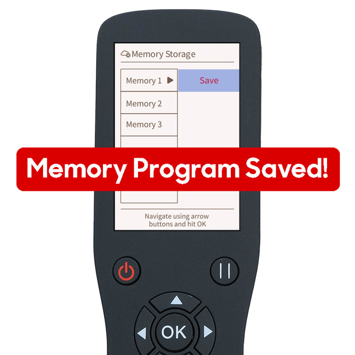 Kyota Yugana M780 3 MyMassage Memory Programs