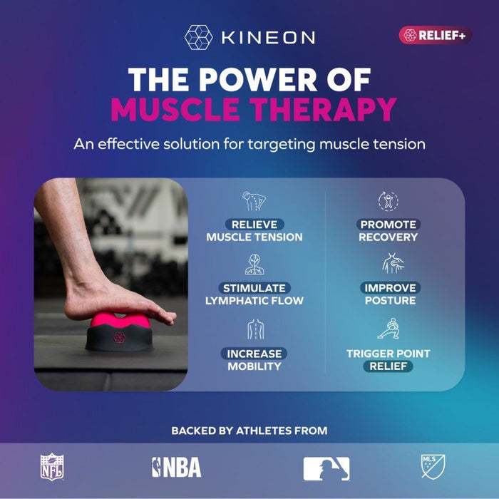 Kineon RELIEF+ Trigger Point & Myofascial Release Massage Tool