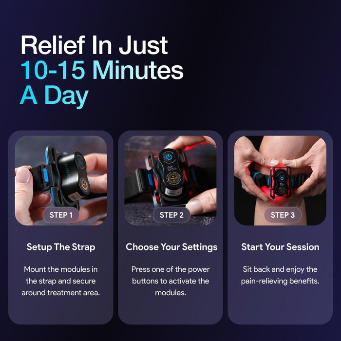 Kineon MOVE+ Pro Red Light & Laser Therapy Device for Pain