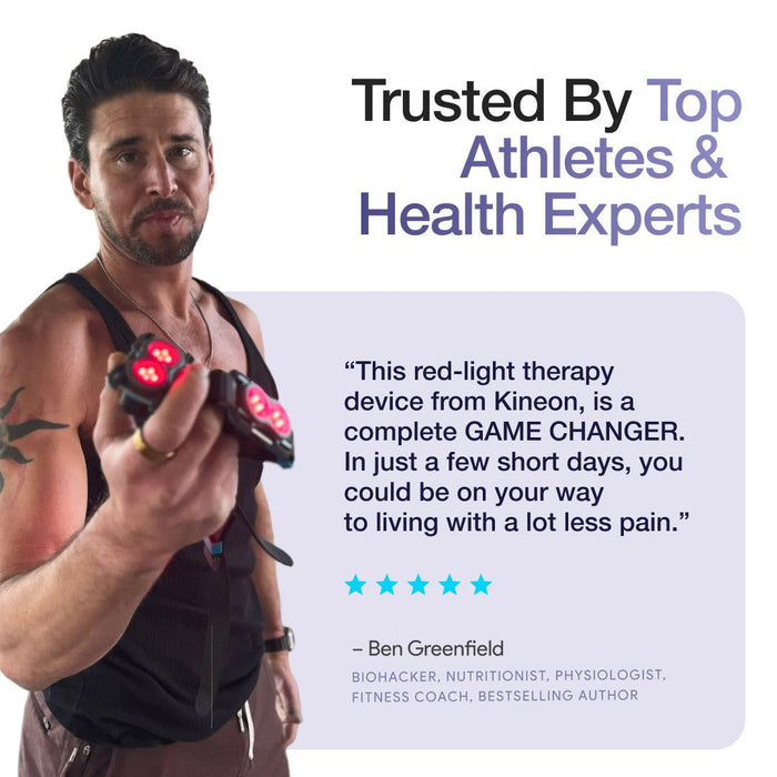 Kineon MOVE+ Pro Red Light & Laser Therapy Device for Pain