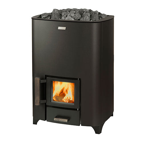 Narvi NC Black Wood-Burning Sauna Stove, Up to 17kW - image 7