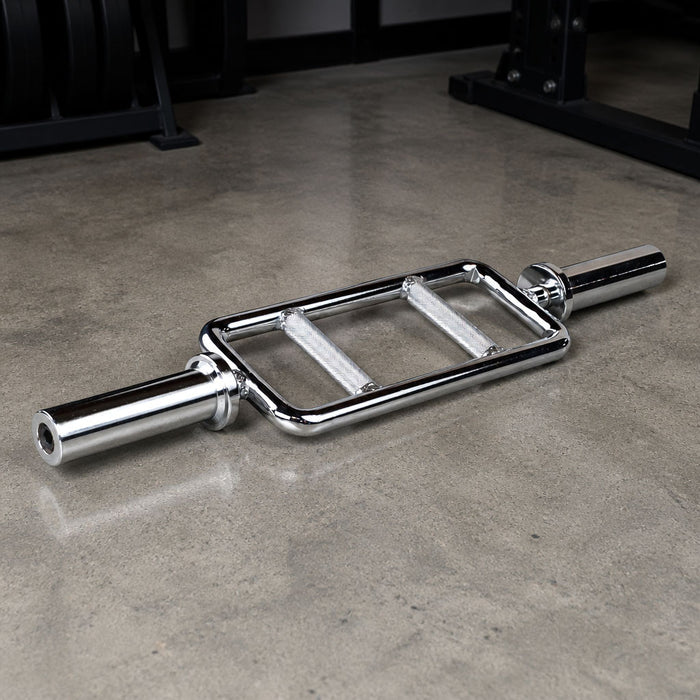 Body Solid 2-Inch Olympic Triceps Bar OB34 angle view