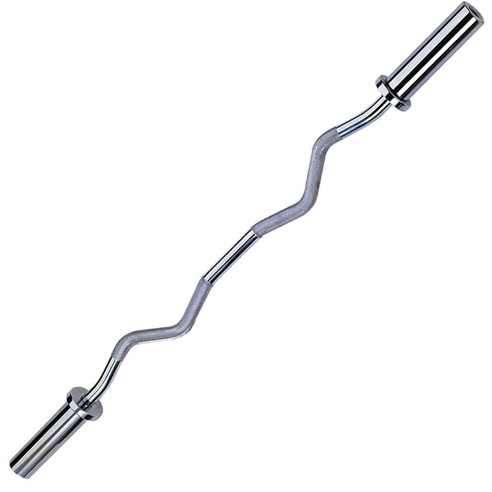 Body Solid 2-Inch Olympic Curl Bar OB47 side view