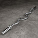 Body Solid 2-Inch Olympic Super Curl Bar OB48 angle view